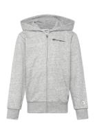 Full Zip Hoodie Sweatshirt Grey Champion