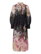 Yasromantica Ls Long Dress - Show Black YAS