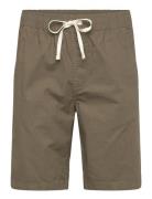 Elastic Waist Shorts Khaki Lindbergh