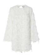Yasdio Ls Mini Dress - Celeb White YAS