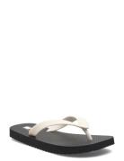 Tjw Logo Summer Sandal Cream Tommy Hilfiger