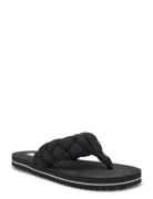 Braided Thong Beach Sandal Black Tommy Hilfiger