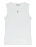 Sl Woven Label 2X2 Baby Rib Cuto White Calvin Klein Jeans