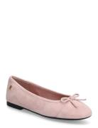 Hilfiger Suede Ballerina Pink Tommy Hilfiger