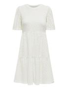 Jdycarla Cathinka S/S Dress Jrs Noos White JDY