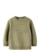Nmmilondon Rol Ls Loose Sweat Lil Khaki Lil'Atelier