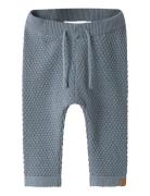 Nbmfico Loose Knit Pant Lil Blue Lil'Atelier