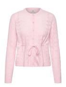 Jdymoon Life L/S Tie Cardigan Knt Pink JDY