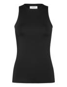 Rwbillie Sl Boxer Tank Top Black Rosemunde