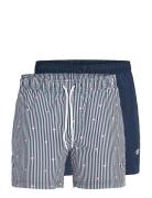 Jpstmaui Breeze Mini Stripe Swim Mp Navy Jack & J S