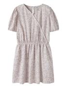 Nkffany Ss Wrap Dress Pb Pink Name It
