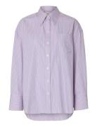 Slfhotel Amour Over Ls Shirt B Pink Selected