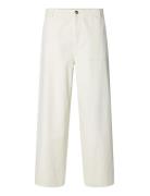 Slh260-Wide Leg Hotel Amour Pant White Selected