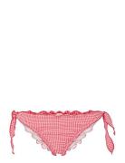 Pckia Frill Tie Edge Bikini Brief Bc Red Pieces