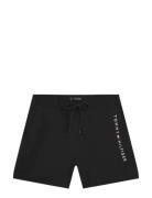 Medium Drawstring Zip Pocket Black Tommy Hilfiger