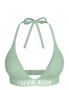 Halter Triangle Green Calvin Klein