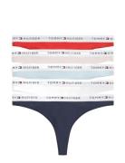 5 Pack Thong Patterned Tommy Hilfiger