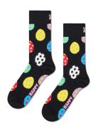 Easter Egg Sock Black Happy Socks