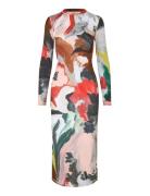 Stocking Jersey, Pullover Long Sleeve Midi Dress Patterned STINE GOYA