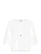 Kbesme Tee White Karen By Simonsen