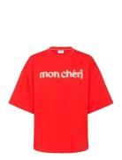 Pannasz Ss Sweatshirt Red Saint Tropez