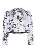 Tailored Satin Jacket White By Ti Mo
