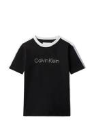 Taping Ss T-Shirt Black Calvin Klein