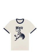 Ringer Tee Cream Wrangler