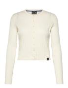 Lw Essential Cardigan Cream Superdry