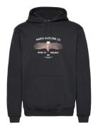 Eagle Hooded Sweatshirt Black Makia