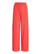 Viplisa Hw Loose Pants - Noos Red Vila