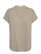 Rwraya Sl Blouse Khaki Rosemunde