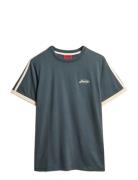 Essential Logo Retro St Tee Navy Superdry