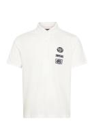 Polo Regular Piquetnatural White Black Replay