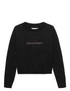 Monologo Sweater Black Calvin Klein