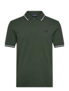Twin Tipped Fp Shirt Khaki Fred Perry