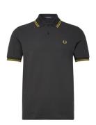 Twin Tipped Fp Shirt Grey Fred Perry