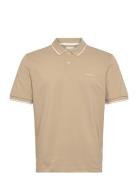 Tipping Ss Pique Polo Beige GANT