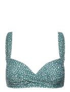 Ditsy Dots Medea Top Green Panos Emporio