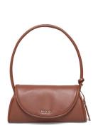 Jodi_Shoulder Bag Brown HUGO