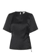 2Nd Serenis - Jacquard Viscose Black 2NDDAY
