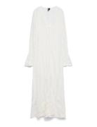 Vmkennedy Ls Ankle Dress Jrs Exp White Vero Moda