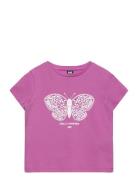 K Hh Graphic T-Shirt Pink Helly Hansen