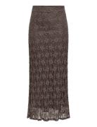 Onlalbina Long Skirt Jrs Brown ONLY