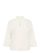 Kaflora Blouse Cream Kaffe