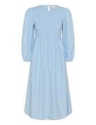 Kamona Smock Dress Blue Kaffe