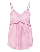 Onlloris Strap Flowy Top Wvn White ONLY