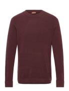 Mmgkyle Bouclé Pullover Burgundy Mos Mosh Gallery