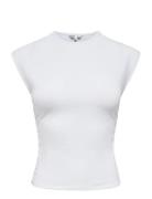 Onlmira Capsl Ruching Top Jrs Noos White ONLY