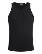 Jormaine Pointal Rib Tank Top Black Jack & J S